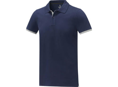 Morgan 200 g/m² Polo für Herren, zweifarbig