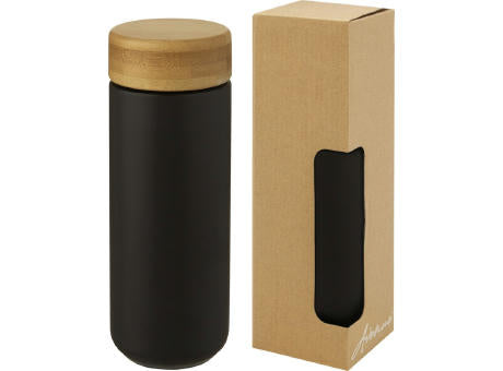 Lumi 300 ml Keramikbecher mit Bambusdeckel