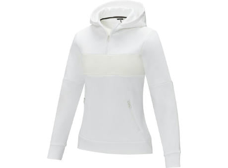 Sayan Kapuzenpullover mit halbem Reißverschluss für Damen