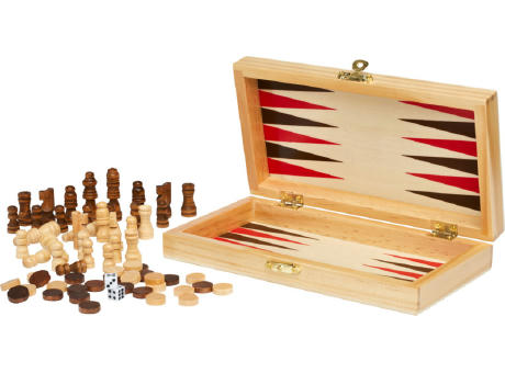 Mugo 3-in-1 Spieleset aus Holz