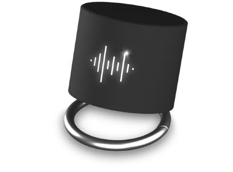 SCX.design S26 Lautsprecher Ring mit Leuchtlogo