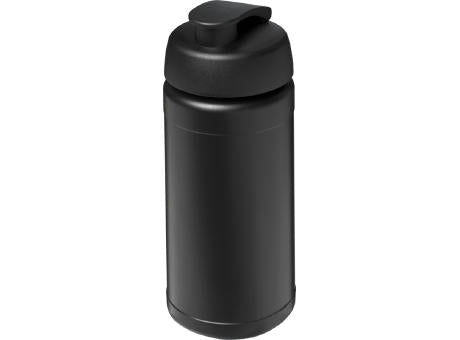 Baseline 500 ml recycelte Sportflasche mit Klappdeckel