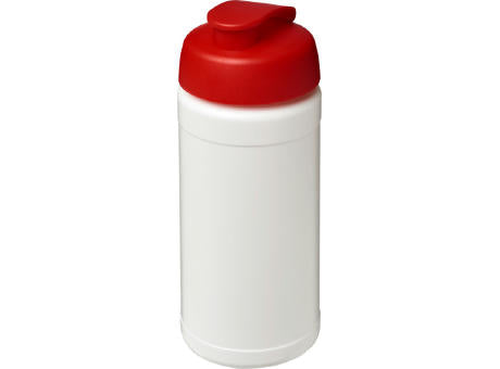 Baseline 500 ml recycelte Sportflasche mit Klappdeckel