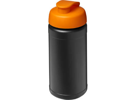 Baseline 500 ml recycelte Sportflasche mit Klappdeckel