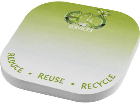 Sticky-Mate® recycelte Haftnotizen mit runden Ecken