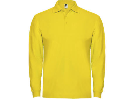 Estrella 220 g/m² Langarm Poloshirt für Herren