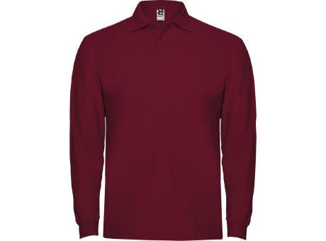 Estrella 220 g/m² Langarm Poloshirt für Herren