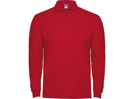 Estrella 220 g/m² Langarm Poloshirt für Herren