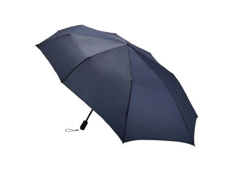 Der innovative Taschenschirm mit nach hinten verlängertem Bezug, 8 Segmente, windstabil