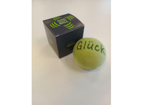 Anti-Stressball mit Logo und mit Verpackung