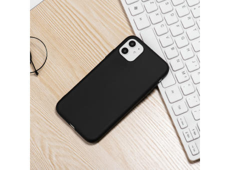 Handy Hülle iPhone™ 15 plus Monkey Soft Slim Case TPU Silikon matt schwarz