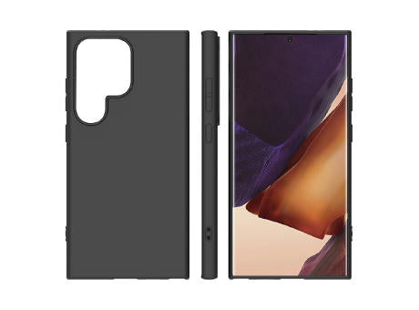 Handy Hülle Galaxy™ S25 ultra Monkey Soft Slim Case TPU Silikon matt schwarz