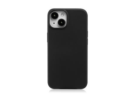 Handy Hülle iPhone™ 15 Black Series Soft Case TPU Silikon mit Mikrofaser Innenseite matt schwarz