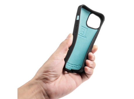 Handy Hülle iPhone™ 15 Black Series Soft Case TPU Silikon mit Mikrofaser Innenseite matt schwarz