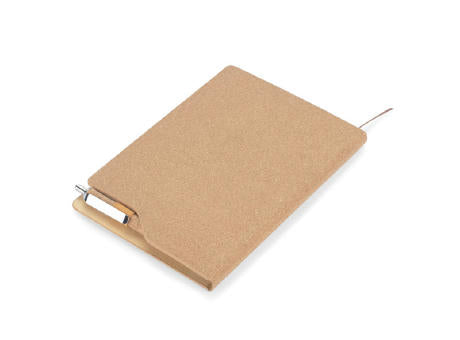 Notizblock aus Kork mit Stift TESSO A5