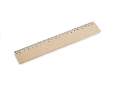 Holzlineal 20 cm DALJO
