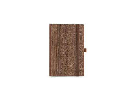 Steinbeck A5 Notizbuch Holzmaserungseinband. 196 Seiten aus 70gsm FSC®