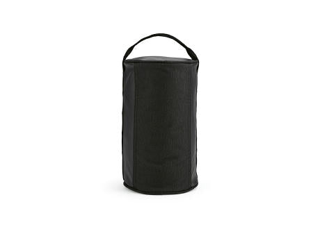 Riga 5,7L Kulturtasche aus rPET. Zylindrische Form mit Tragegriff