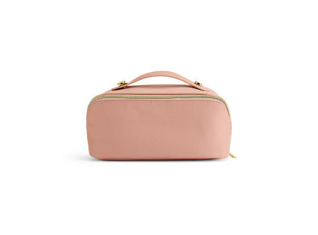 Macao 3,5L Kulturtasche aus recy.Leder. Mit Zipper und Tragegriff