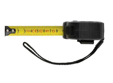 3m/16mm Maßband mit Stop-Taste aus RCS recycelt. Kunststoff