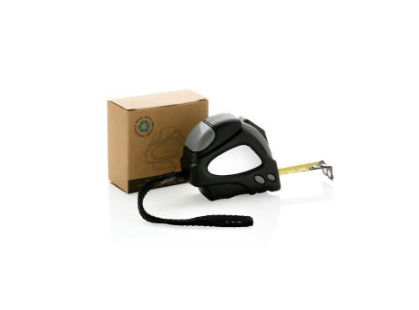 Auto-Stop-Maßband aus recyceltem Kunststoff, 3m/16mm