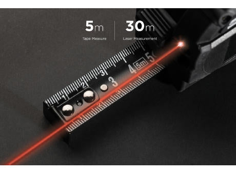 Gear X 5m Maßband mit 30m Laser
