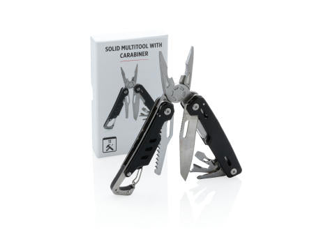 Solid Multitool mit Karabiner