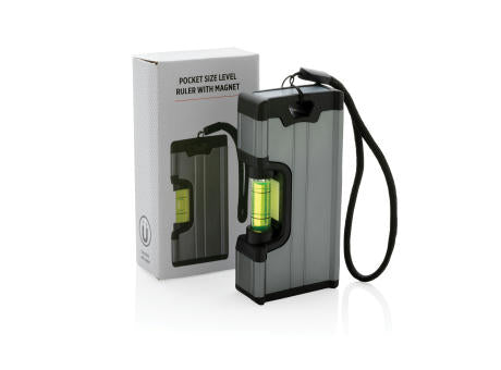 Wasserwaage im Taschenformat mit Magnet