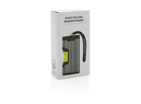 Wasserwaage im Taschenformat mit Magnet