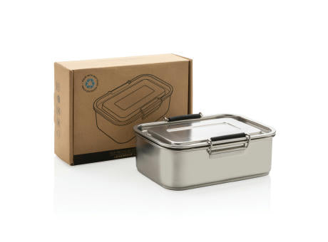 Auslaufsichere Lunchbox aus RCS recyceltem Stainless Steel