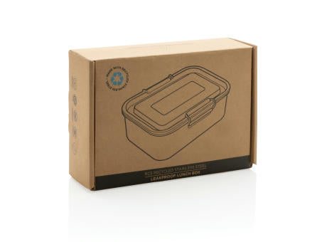 Auslaufsichere Lunchbox aus RCS recyceltem Stainless Steel