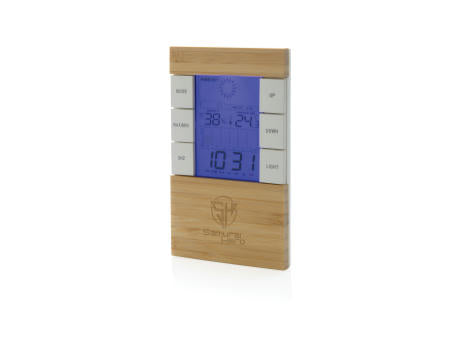 Utah Wetterstation aus RCS rKunststoff & Bambus