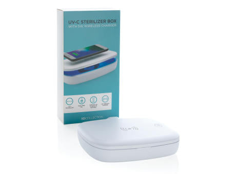 UV-C Sterilisations-Box mit 5W Wireless Charger