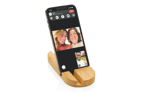 Bambus Telefon- und Tablethalter