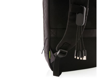 4-in-1 Kabel mit Karabiner-Clip