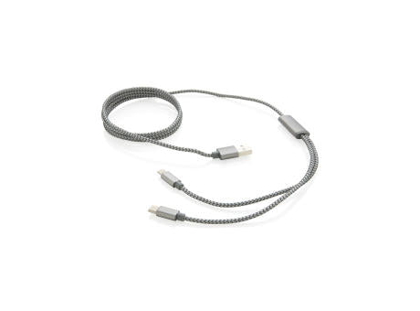 3-in-1 umwobenes Kabel