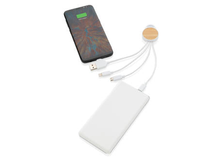 rundes Ontario 6-in-1 Kabel aus RCS recyceltem Kunststoff