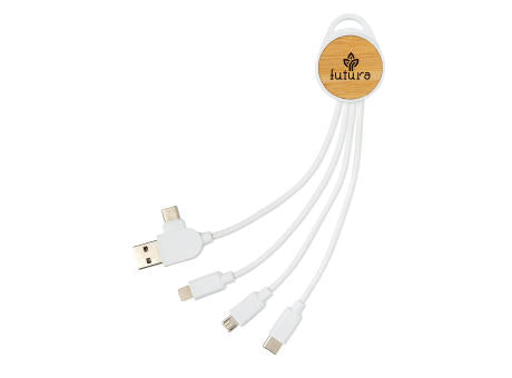 rundes Ontario 6-in-1 Kabel aus RCS recyceltem Kunststoff