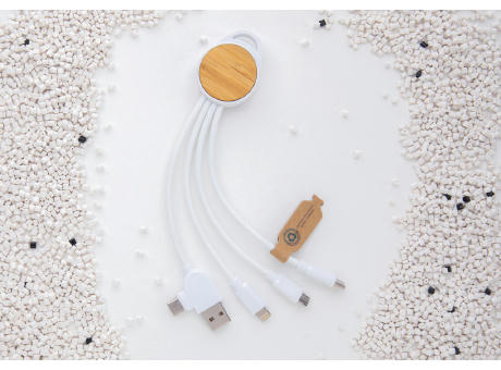 rundes Ontario 6-in-1 Kabel aus RCS recyceltem Kunststoff