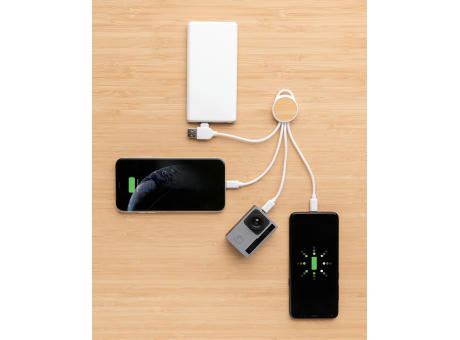 rundes Ontario 6-in-1 Kabel aus RCS recyceltem Kunststoff