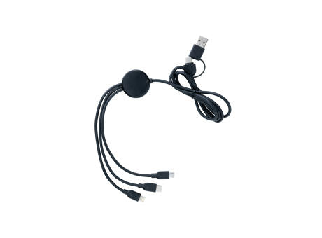 4-in-1 60W-Kabel aus RCS rec. TPE und recyceltem ABS