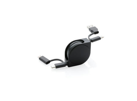4-in-1 Kabel aus TPE und RCS Standard recyceltem Kunststoff