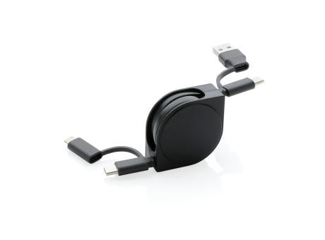 4-in-1 Kabel aus TPE und RCS Standard recyceltem Kunststoff