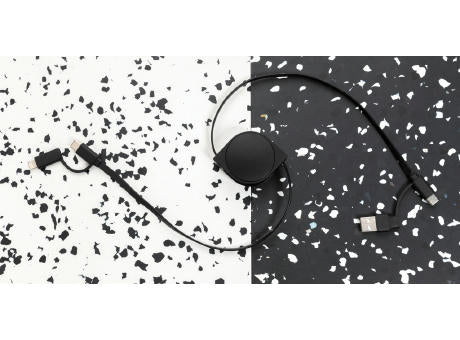 4-in-1 Kabel aus TPE und RCS Standard recyceltem Kunststoff