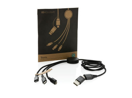 Terra 60W 120cm 6-in-1-Kabel aus RCS recyceltem Aluminium