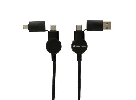 Oakland RCS rKunststoff 1,2m 6-in-1 Fast-Charging 45W Kabel