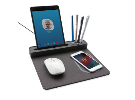 Air Mousepad mit 5W Wireless Charger und USB