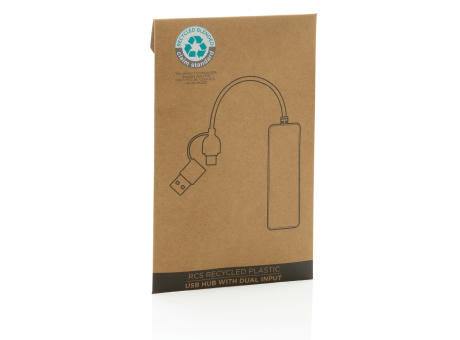 RCS recycelter USB-Hub mit Dual-Input