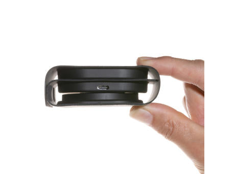 Swiss Peak 15W 3-in 1 Wireless-Reise-Charger aus RCS Plastik