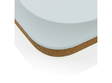 Oregon Wireless-Charger aus RCS recyc. Kunststoff & Kork